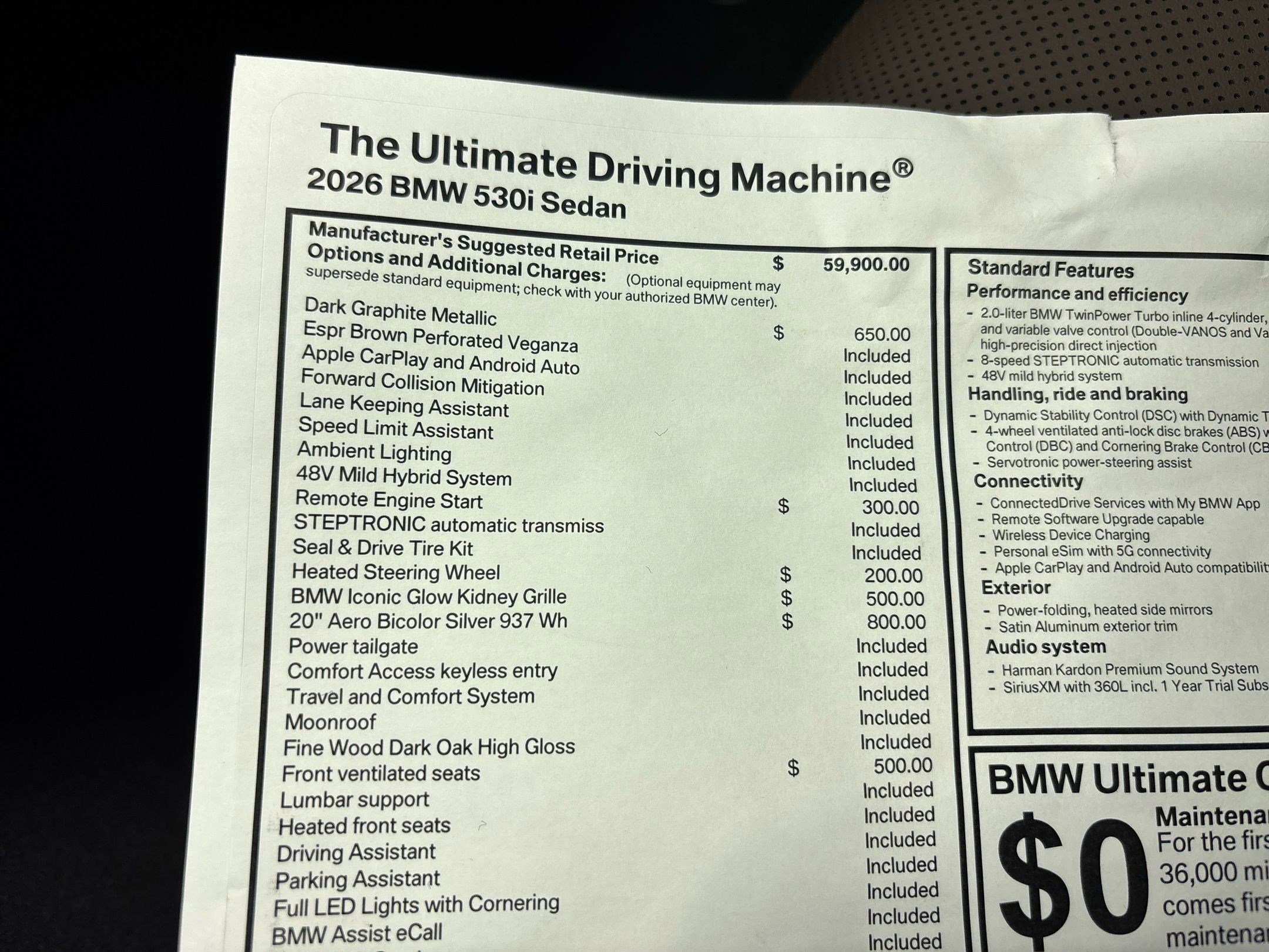 New 2026 BMW 530i image 34