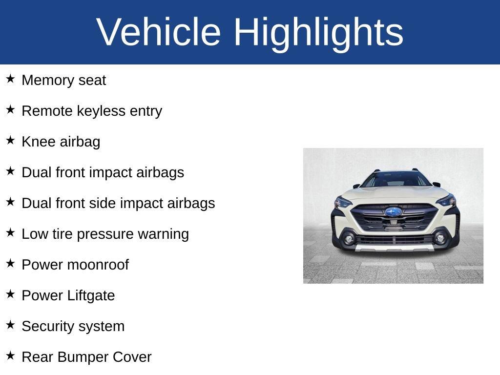 Used 2025 Subaru Outback Limited w/ Popular Package #2 image 4