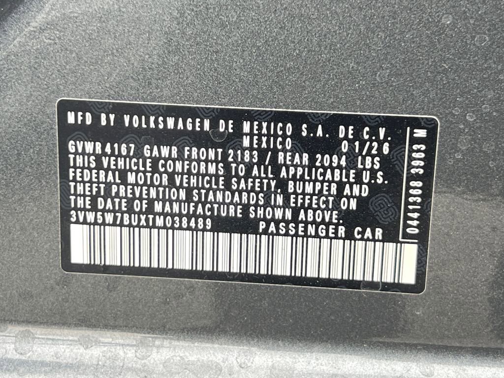 New 2026 Volkswagen Jetta S image 31