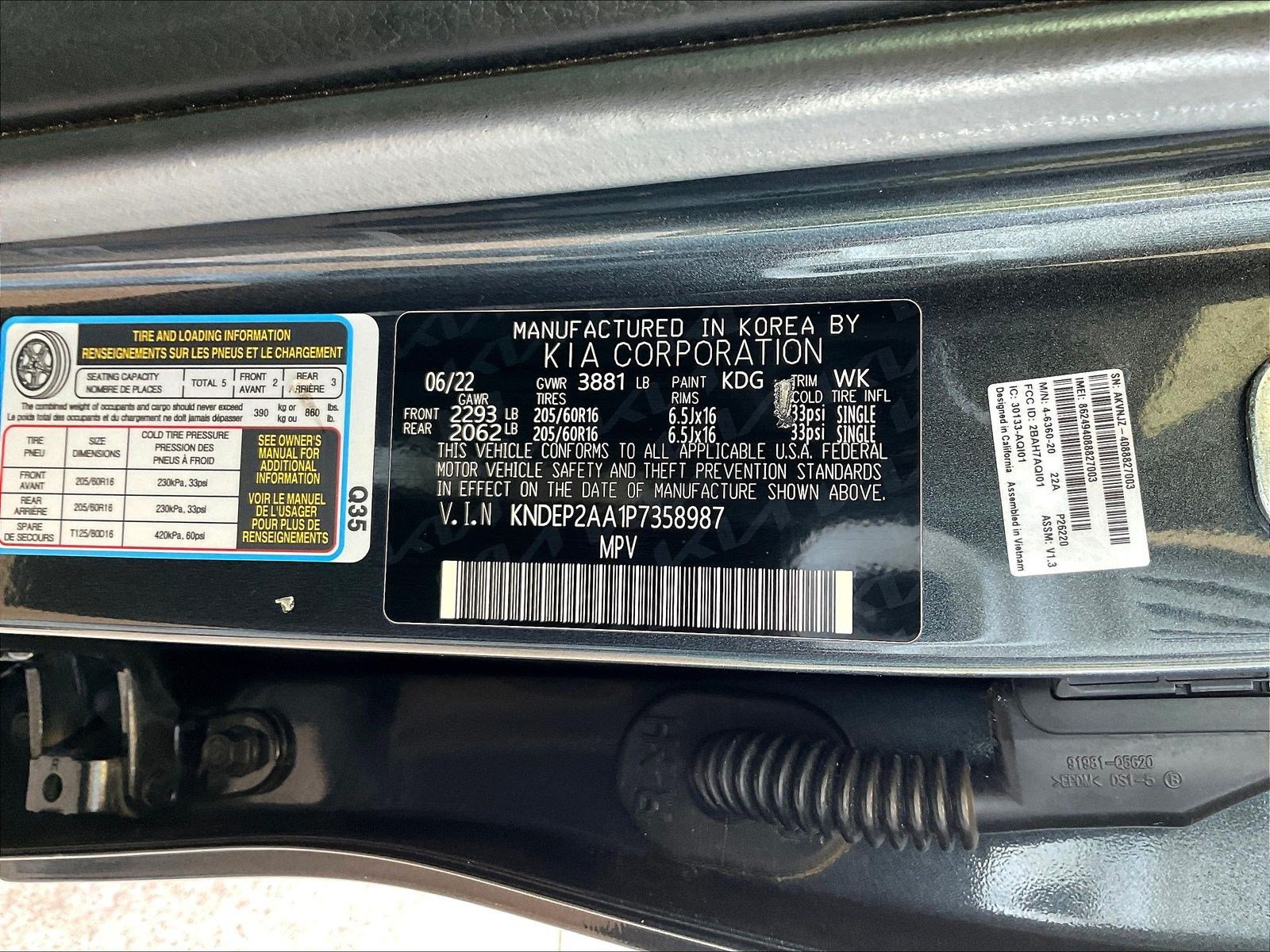 Used 2023 Kia Seltos LX AWD/4WD image 17