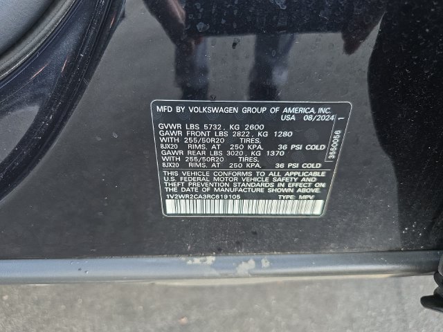 Used 2024 Volkswagen Atlas SE FWD image 27