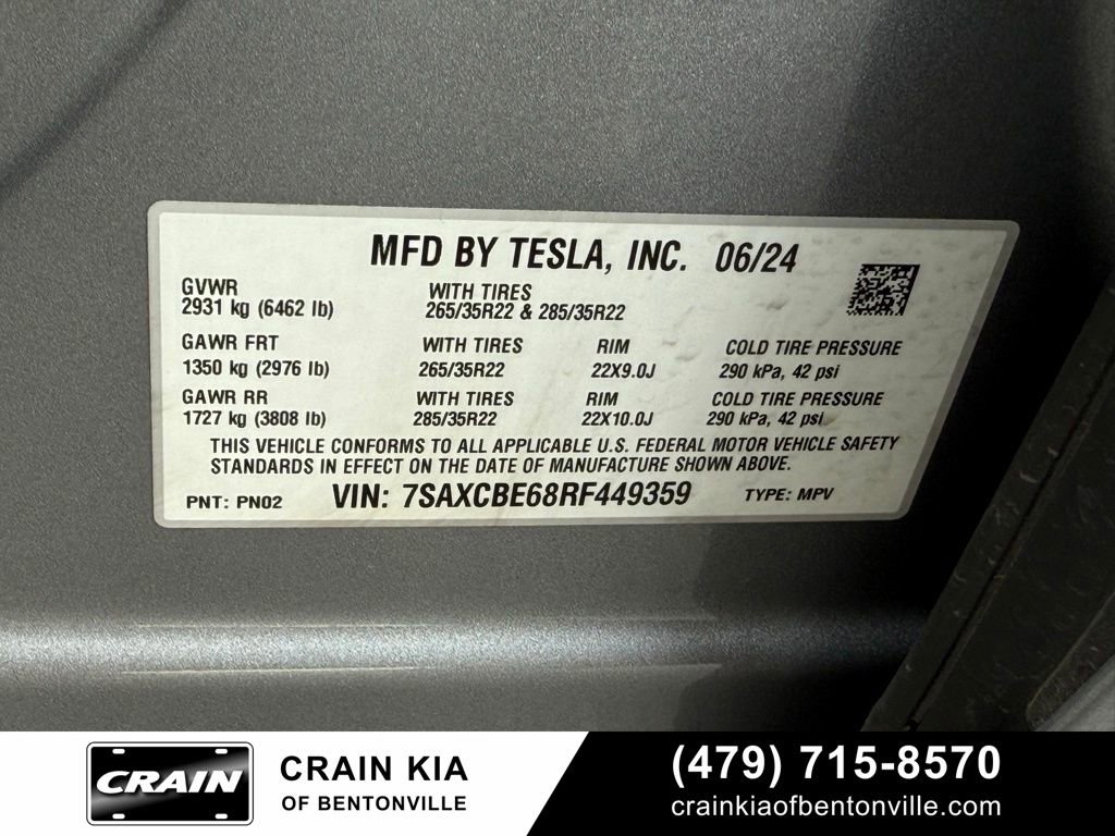 Used 2024 Tesla Model X Plaid image 39