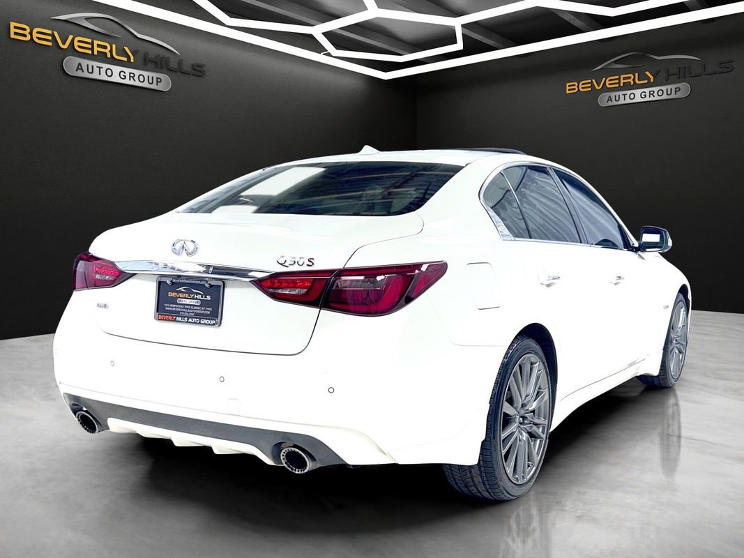 Used 2019 INFINITI Q50 Red Sport 400 w/ Sensory Package AWD/4WD image 5