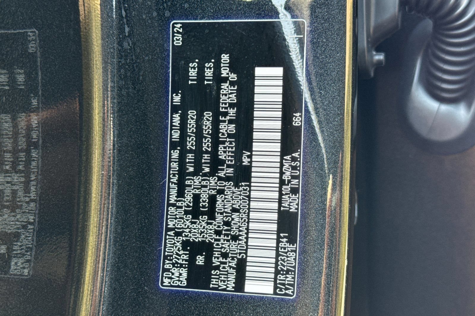 Certified 2024 Lexus TX 350 FWD w/ Captains Chair Package image 34