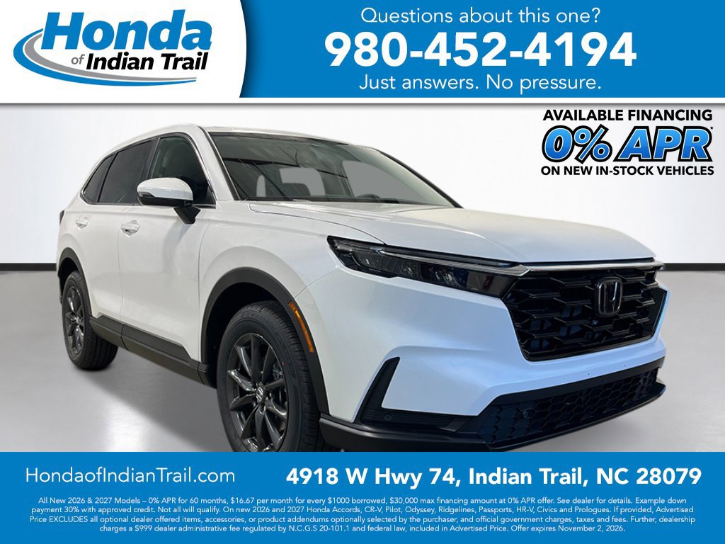 New 2027 Honda CR-V EX-L 360° Tour