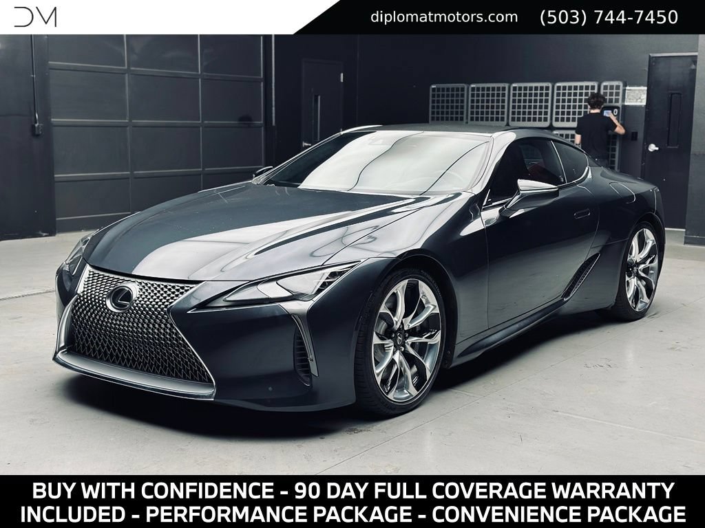 Used 2018 Lexus LC 500 Coupe w/ Performance Package RWD image 1