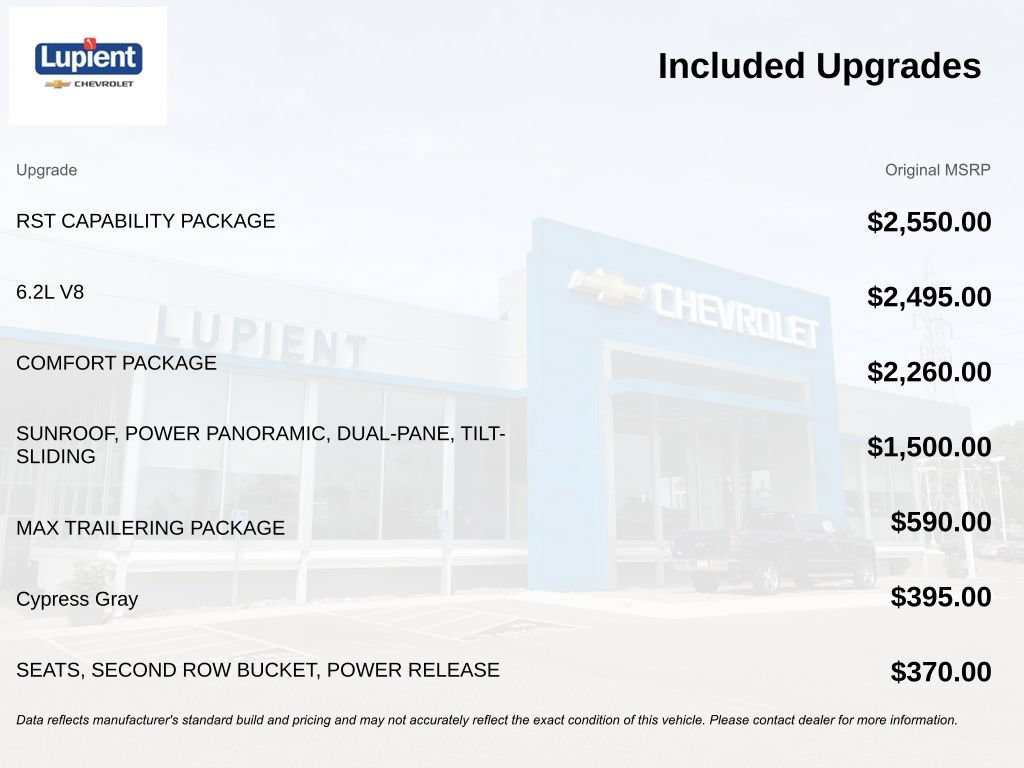 New 2026 Chevrolet Tahoe RST w/ RST Capability Package AWD/4WD image 4