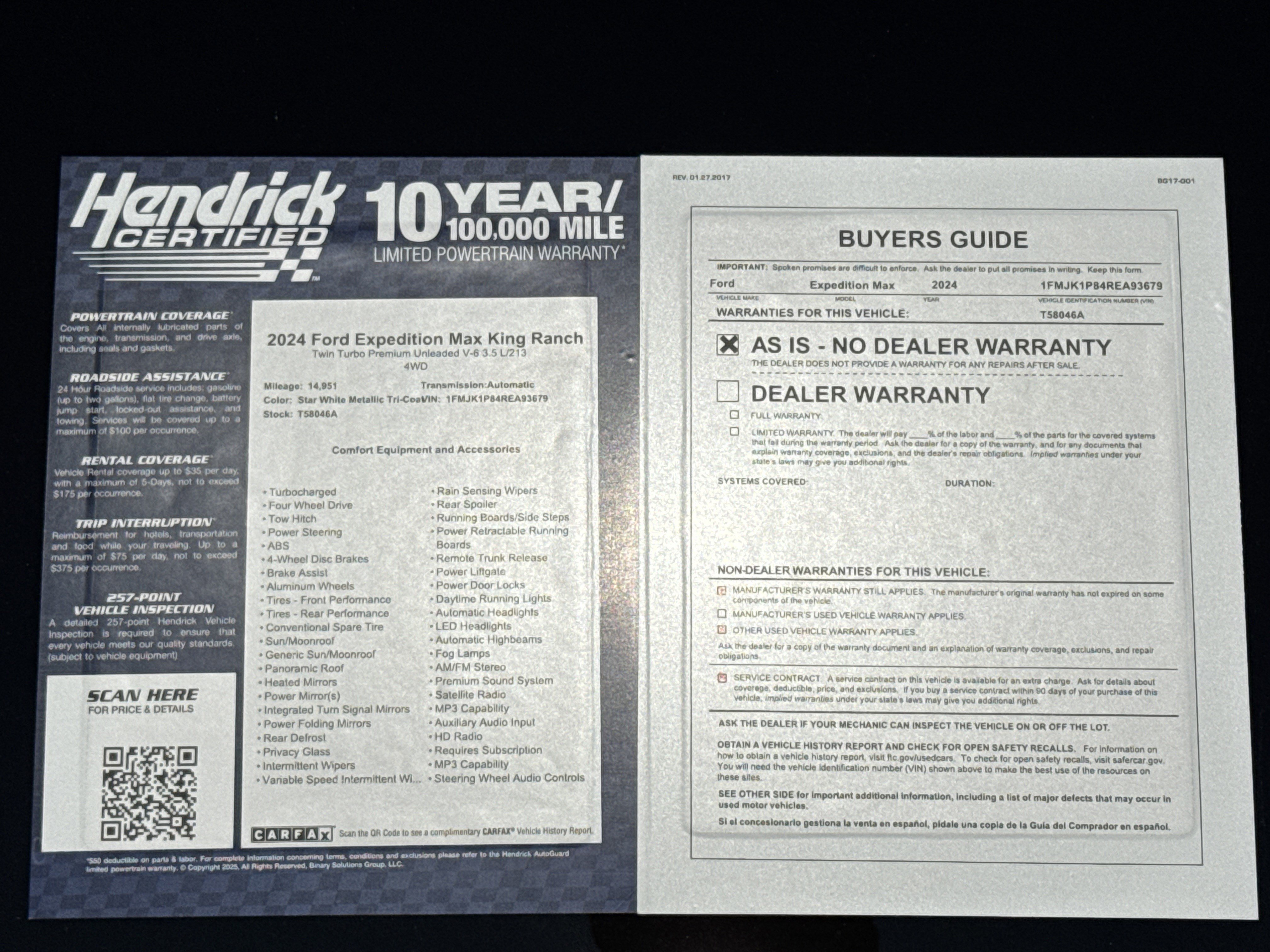 Used 2024 Ford Expedition Max King Ranch image 42