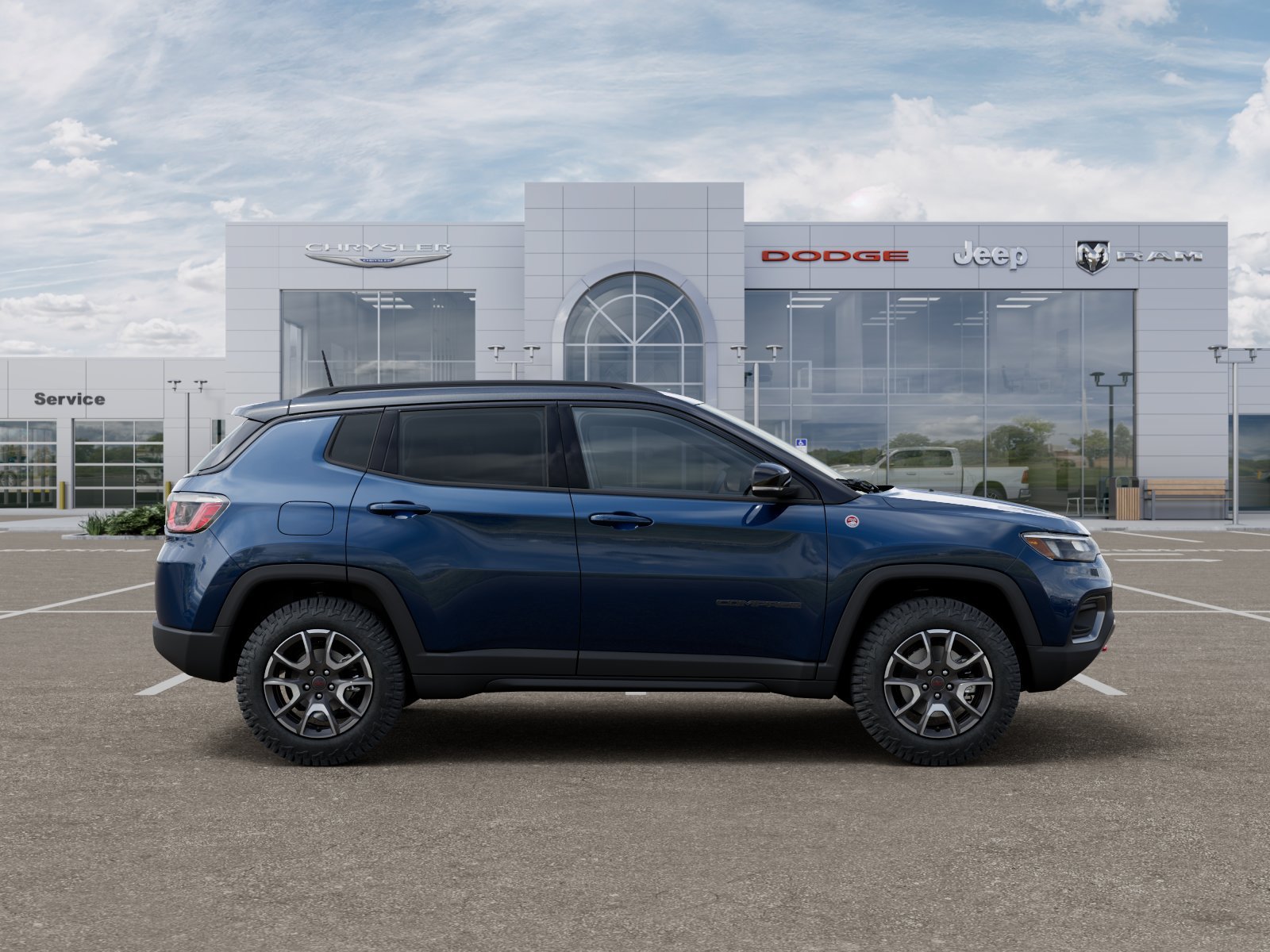 New 2026 Jeep Compass Trailhawk w/ Trailer Tow Group AWD/4WD image 47
