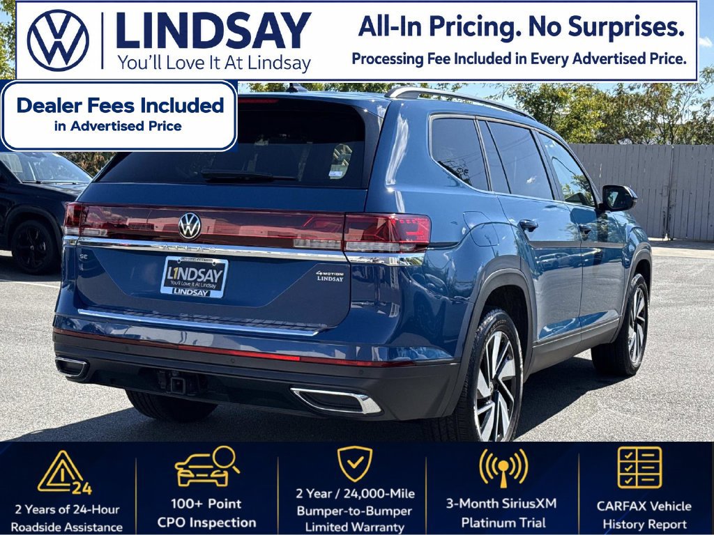 Used 2026 Volkswagen Atlas SE AWD/4WD image 3
