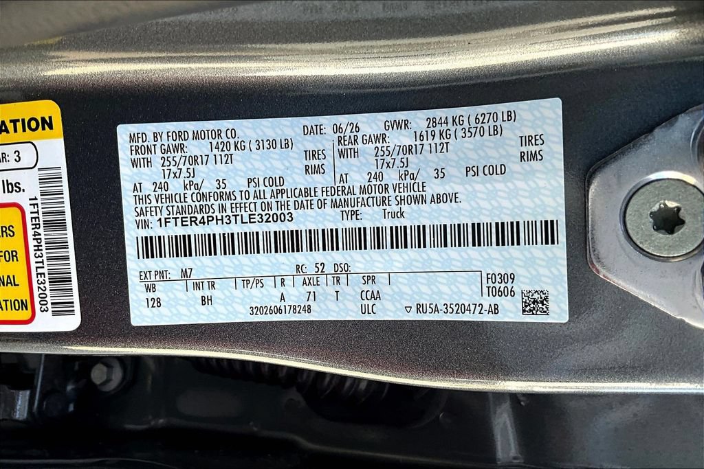 New 2026 Ford Ranger XL w/ Trailer Tow Package AWD/4WD image 13
