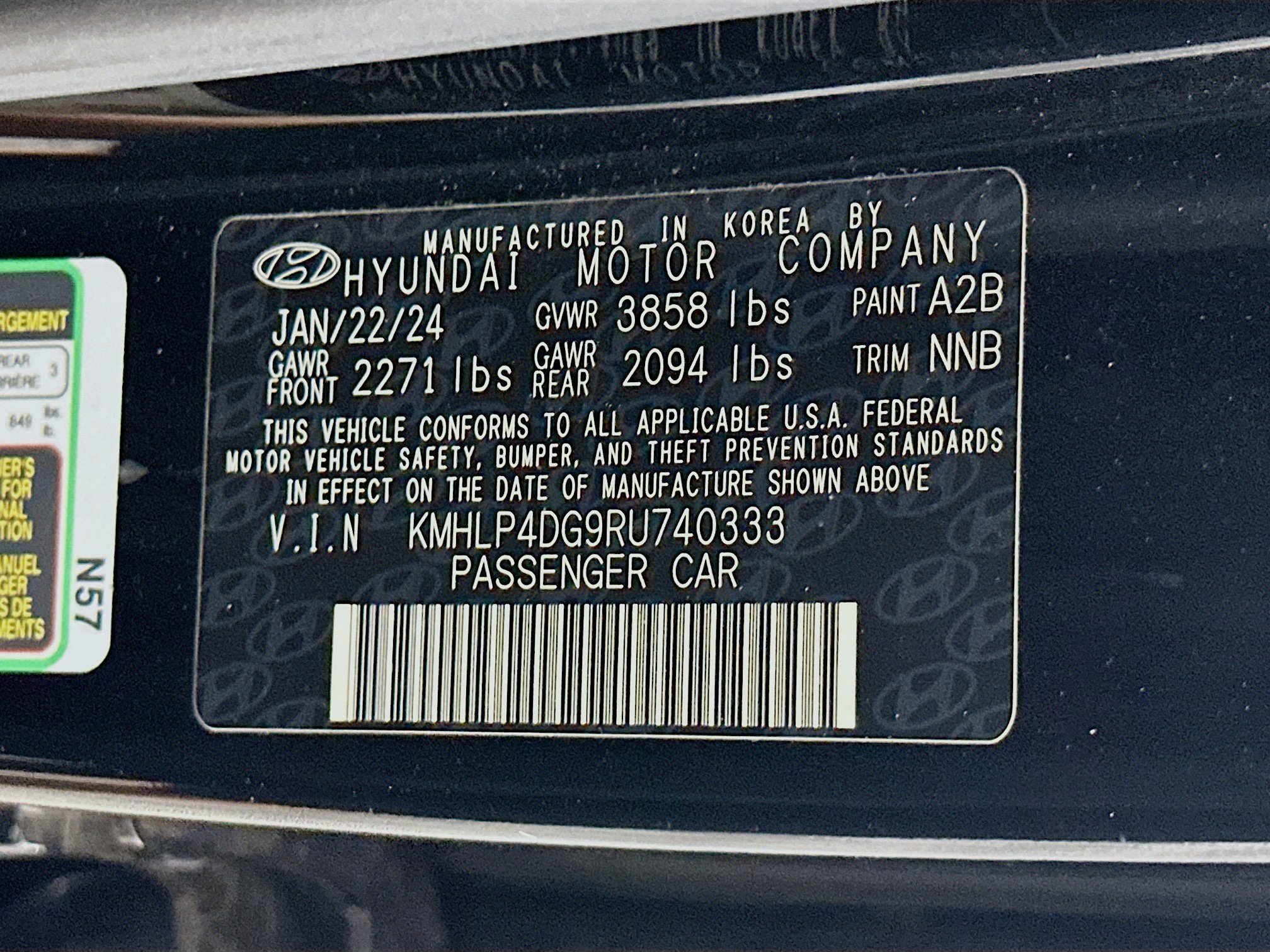 Used 2024 Hyundai Elantra Limited FWD image 12