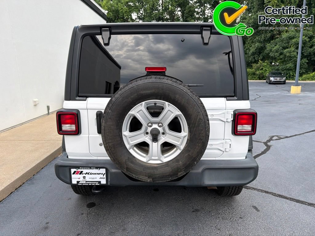 Certified 2019 Jeep Wrangler Unlimited Sport S AWD/4WD image 10