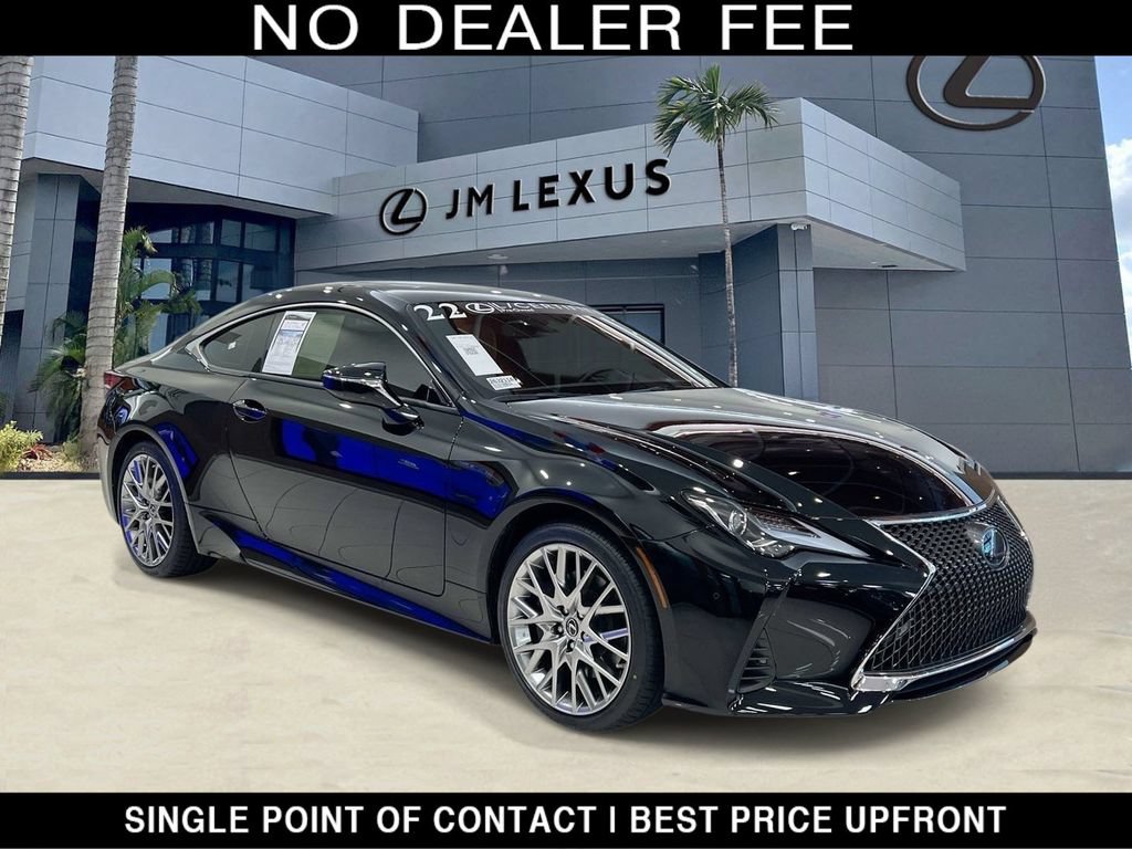 Certified 2022 Lexus RC 350 w/ Premium Package RWD video 1