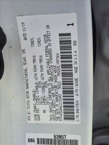 Used 2020 Toyota Tacoma SR w/ SR Convenience Package RWD image 18