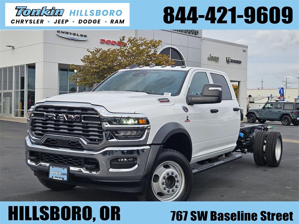 New 2026 RAM 5500 Tradesman w/ Chrome Appearance Group