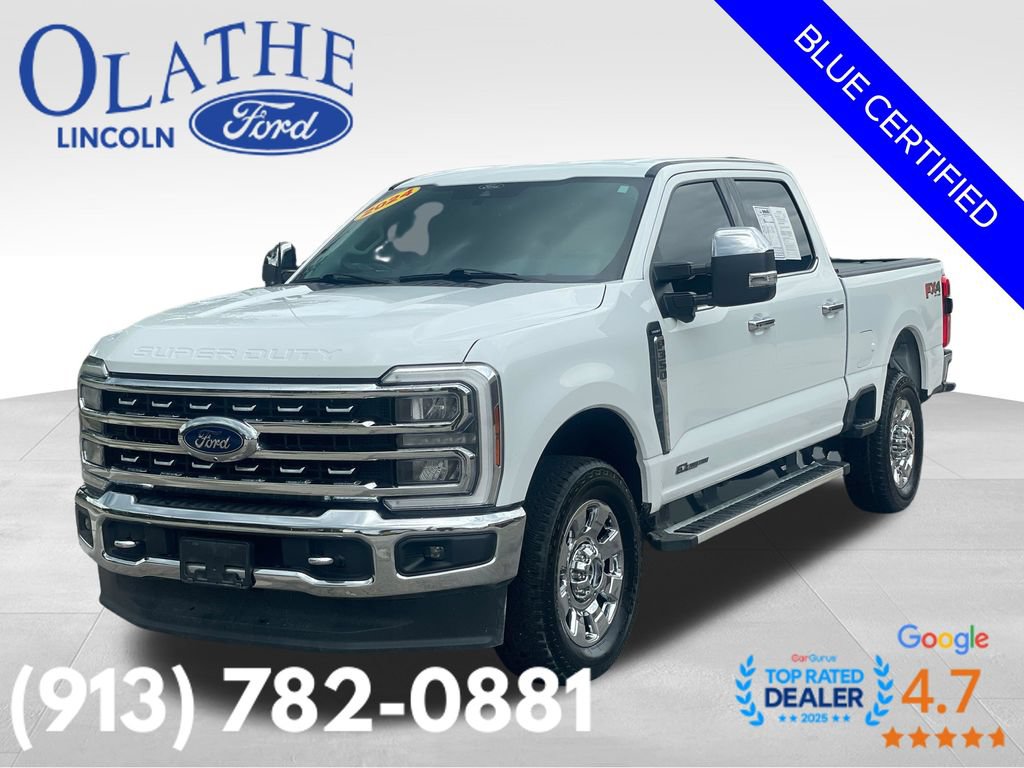 Certified 2024 Ford F350 Lariat w/ Chrome Package AWD/4WD 360° Tour