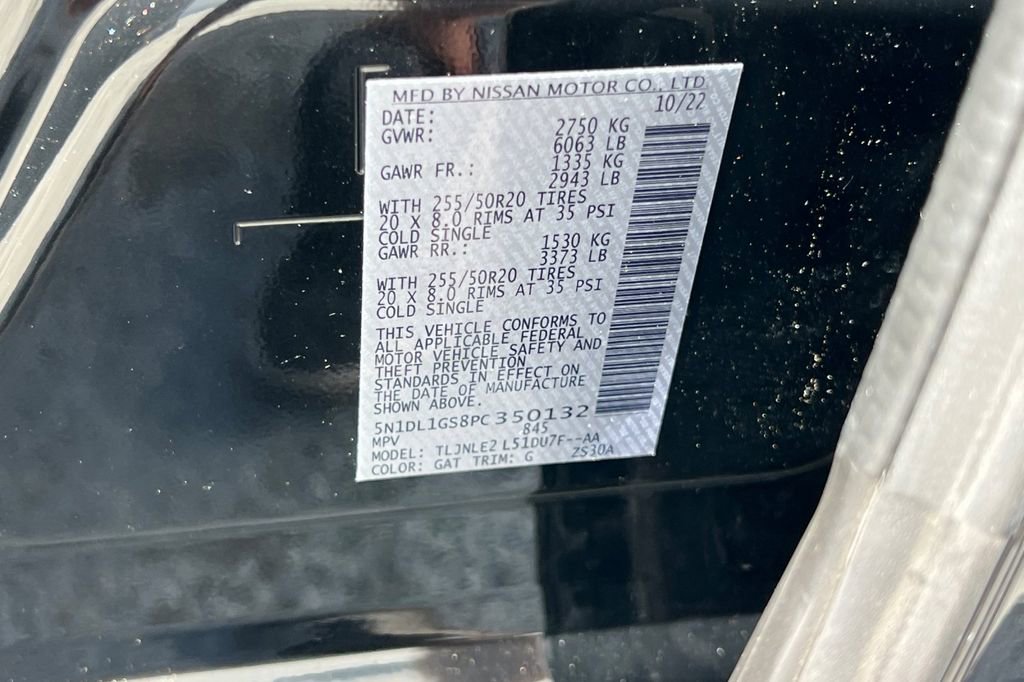 Certified 2023 INFINITI QX60 Sensory w/ Vision Package image 28