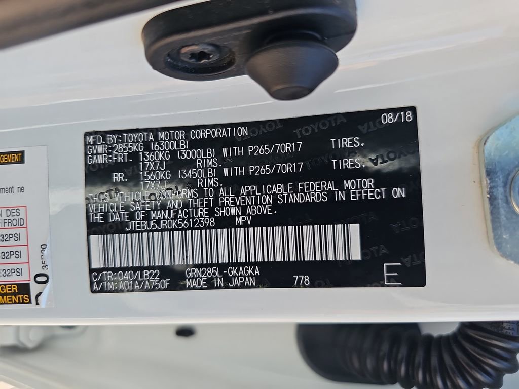 Used 2019 Toyota 4Runner SR5 Premium w/ Wilderness Package AWD/4WD image 42