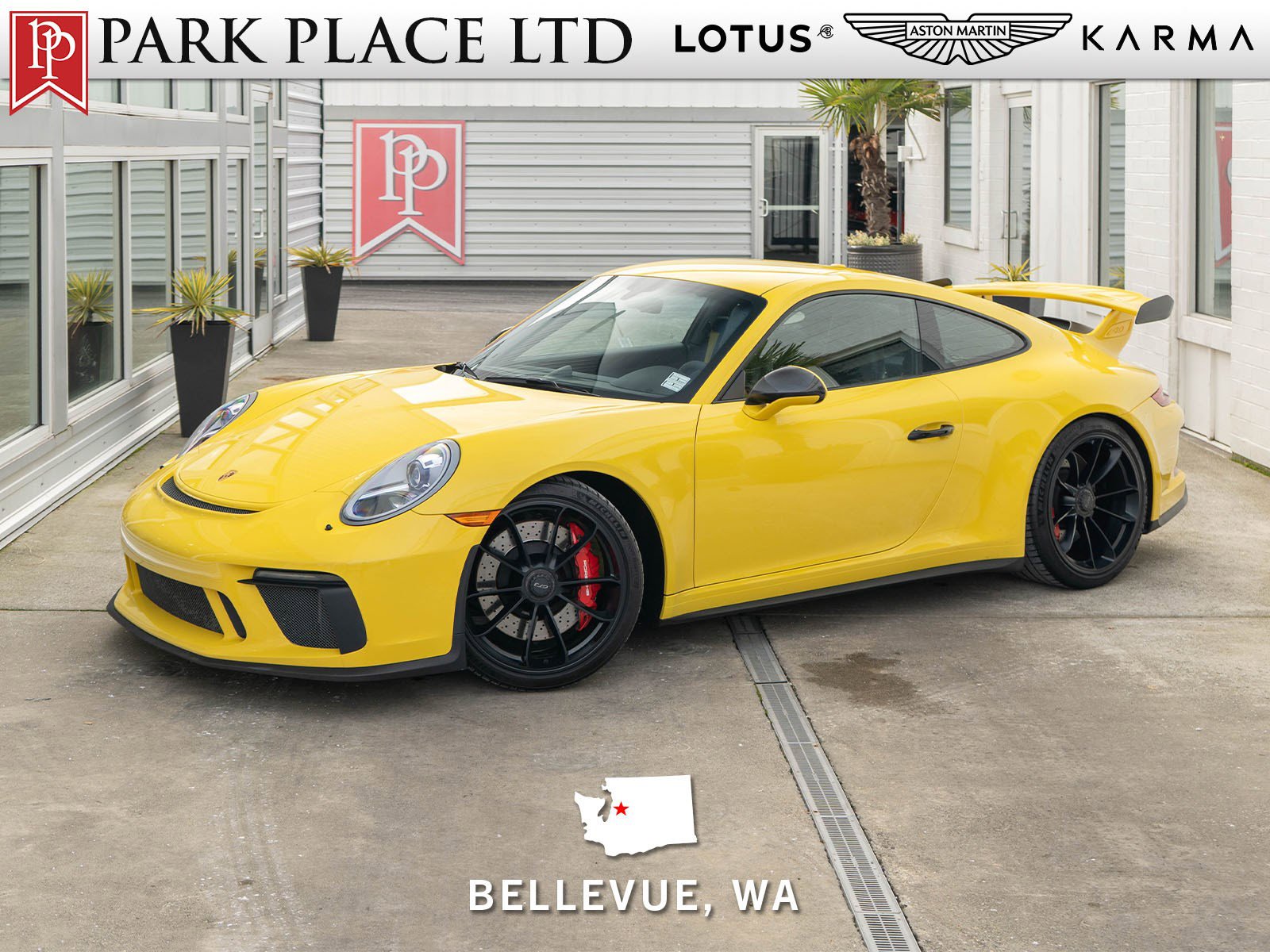 Used 2018 Porsche 911 GT3 w/ Sport Chrono Package RWD image 1