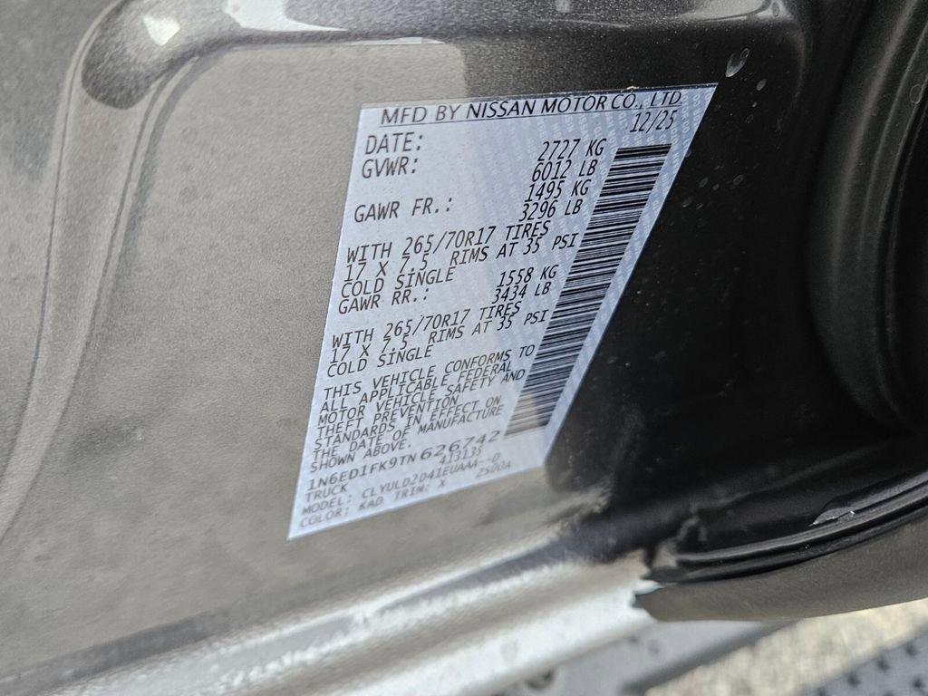 New 2026 Nissan Frontier PRO-4X w/ Tow Package image 17