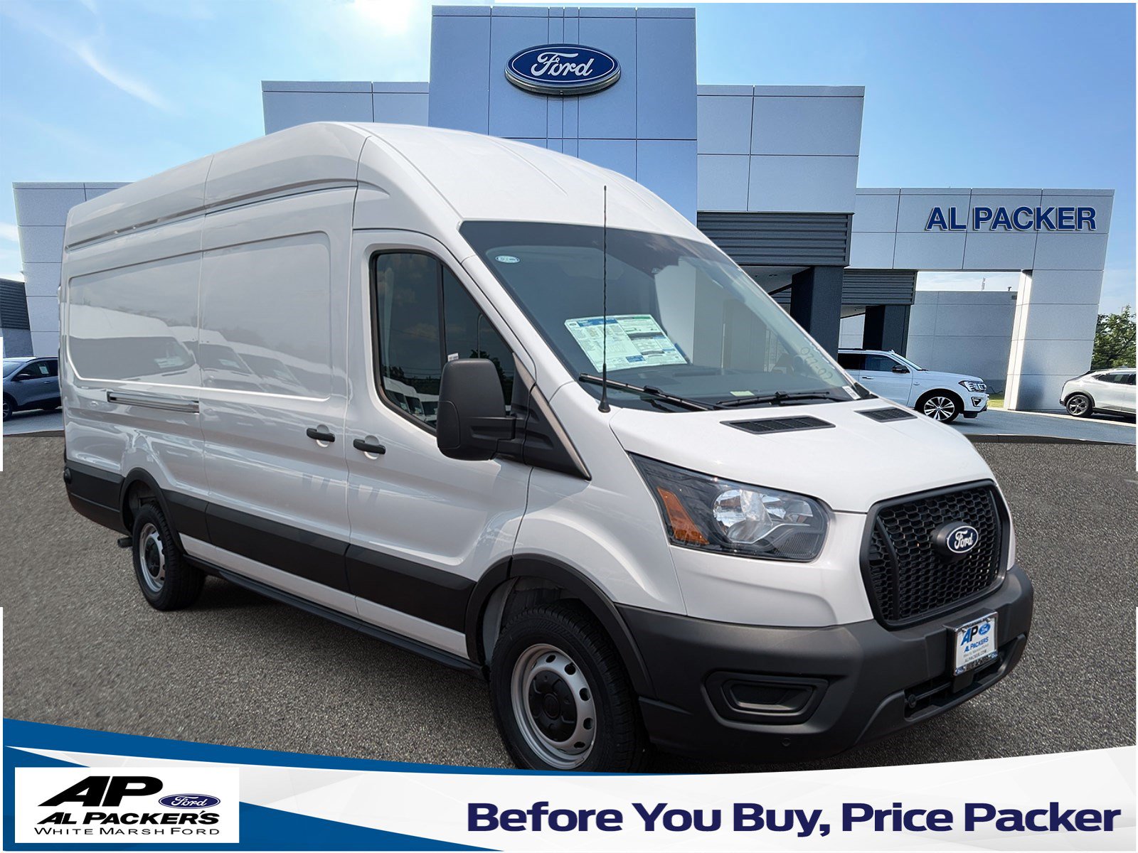New 2026 Ford Transit 350 148 High Roof Extended w/ Load Area Protection Package