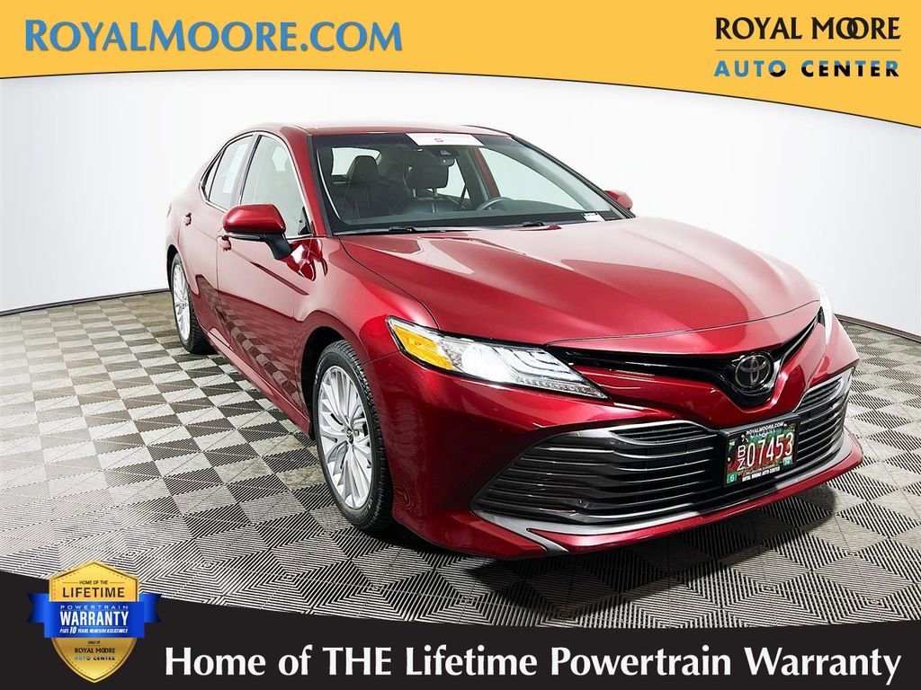 Certified 2020 Toyota Camry XLE image 1