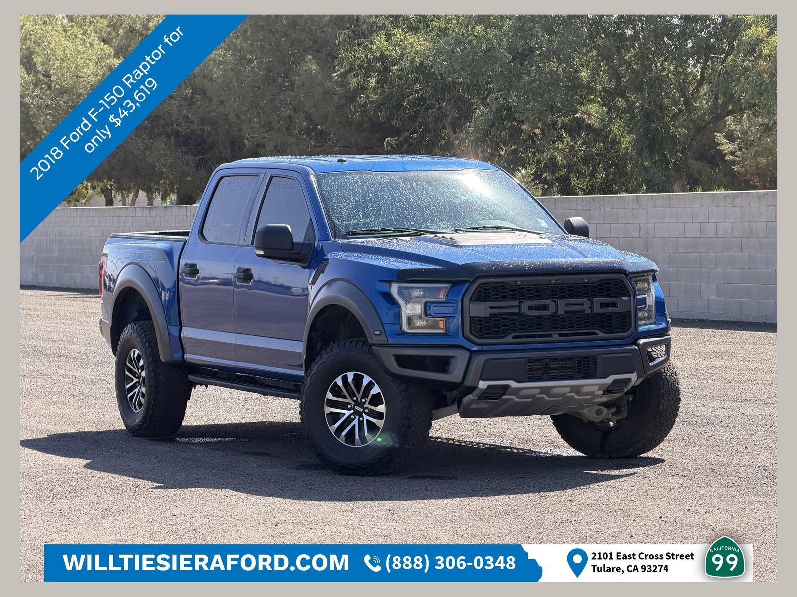 Used 2018 Ford F150 Raptor w/ Equipment Group 801A Mid AWD/4WD image 1