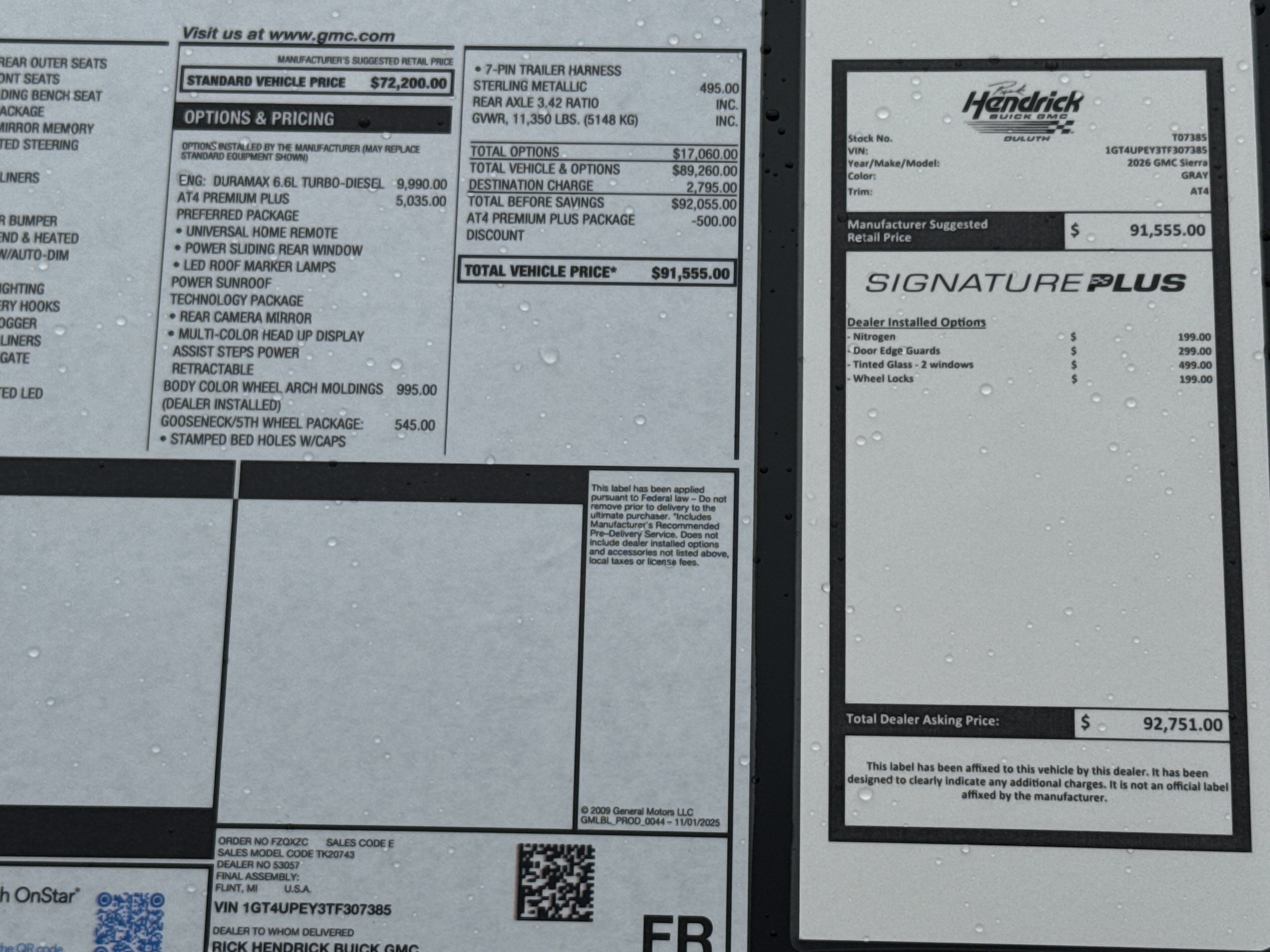 New 2026 GMC Sierra 2500 AT4 w/ AT4 Premium Plus Package AWD/4WD image 38