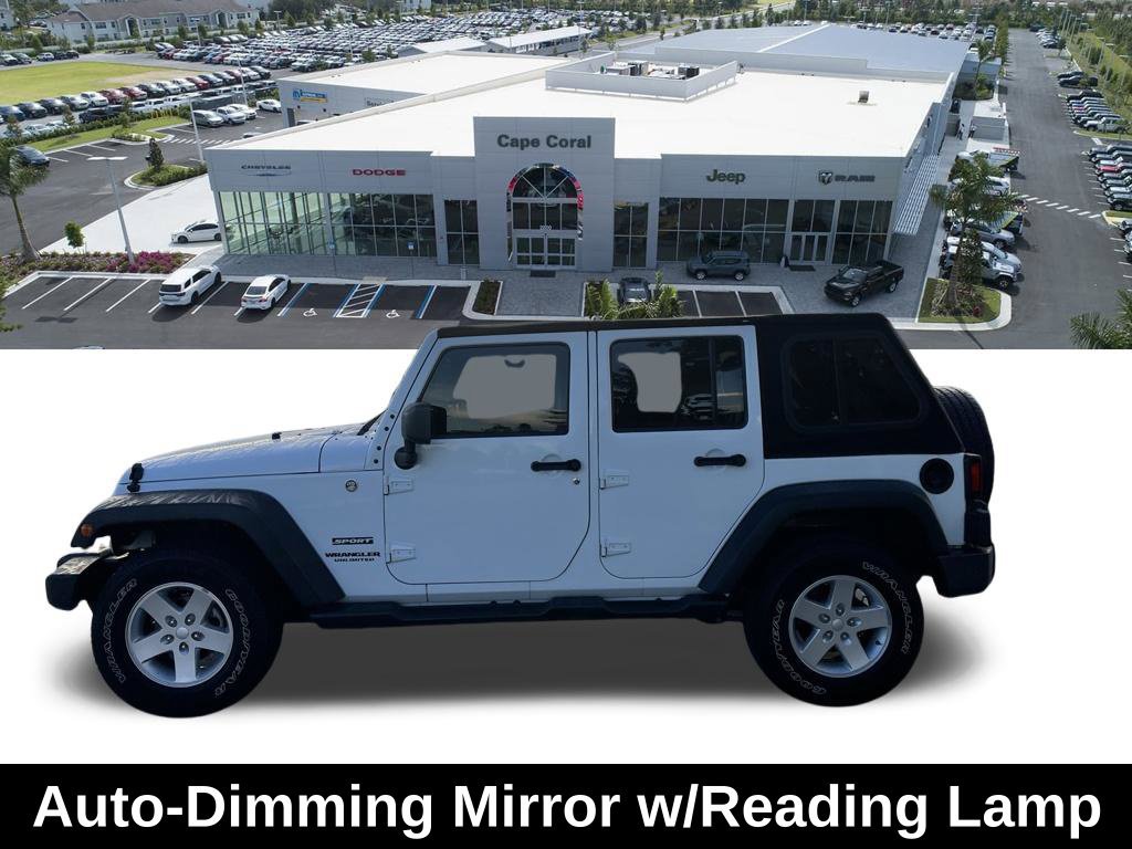 Used 2015 Jeep Wrangler Unlimited Sport w/ Quick Order Package 24S AWD/4WD image 8