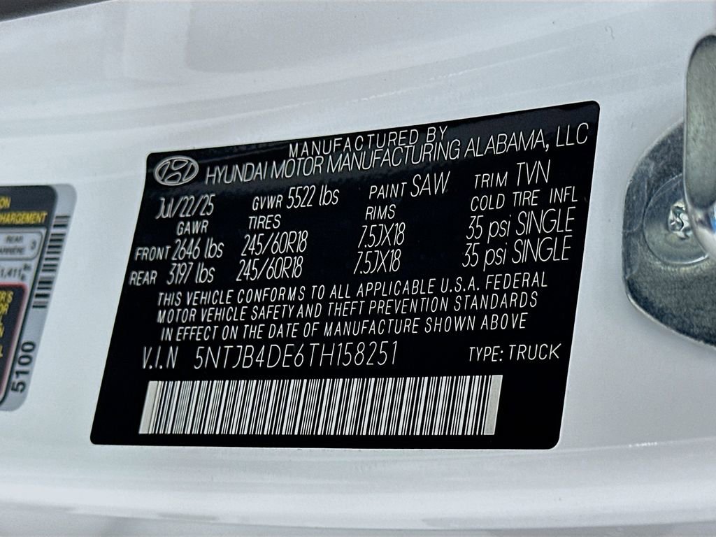 New 2026 Hyundai Santa Cruz SEL image 22