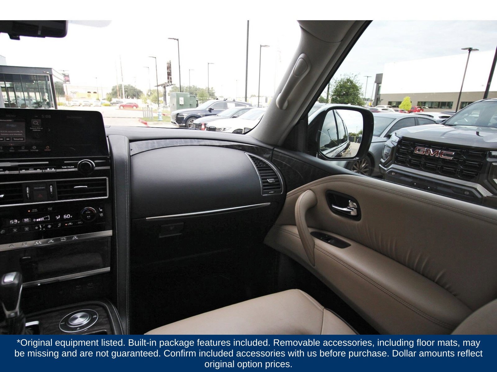 Used 2022 Nissan Armada Platinum w/ Captain's Chairs Package RWD image 13