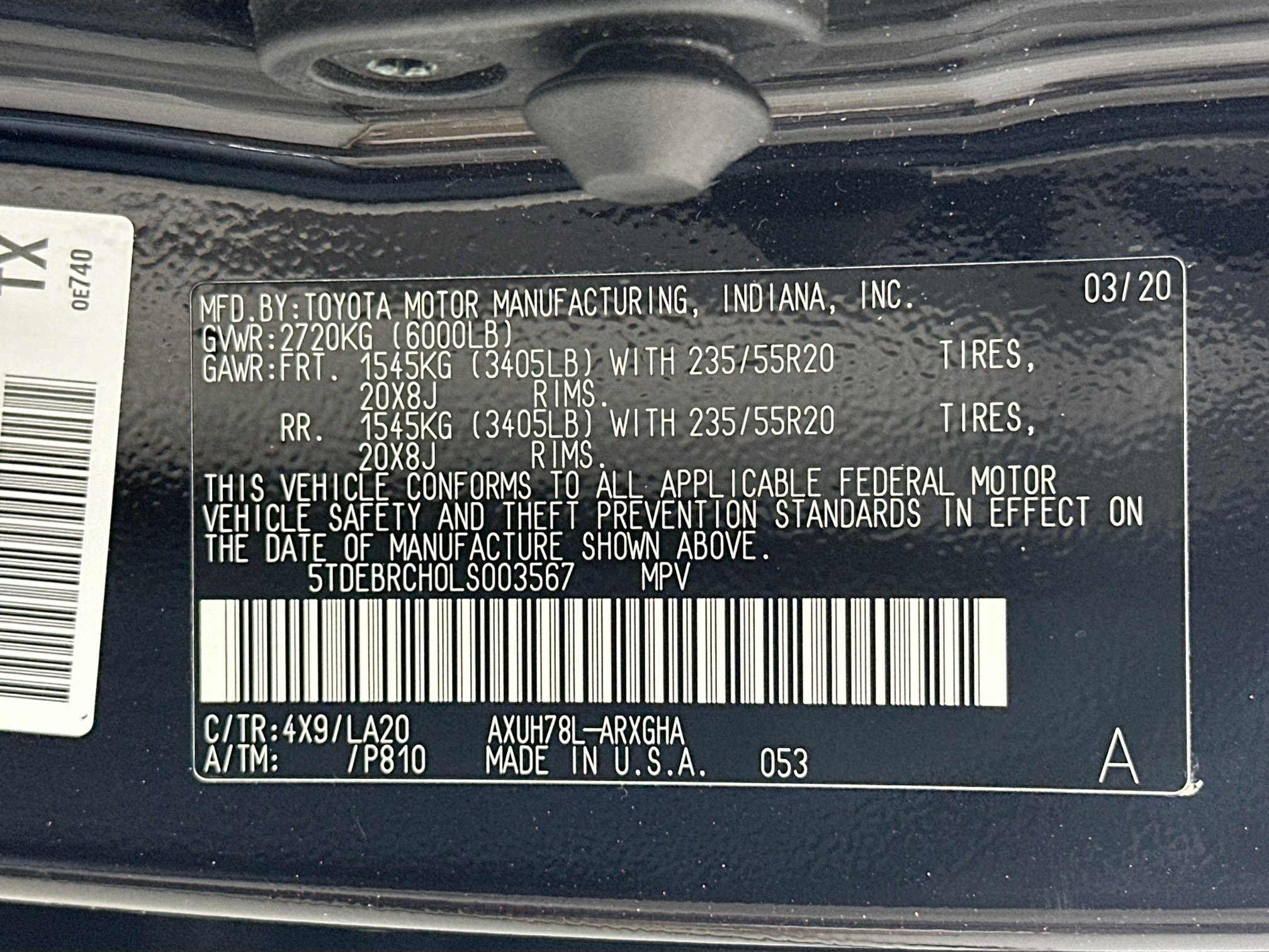 Used 2020 Toyota Highlander Limited Platinum image 35