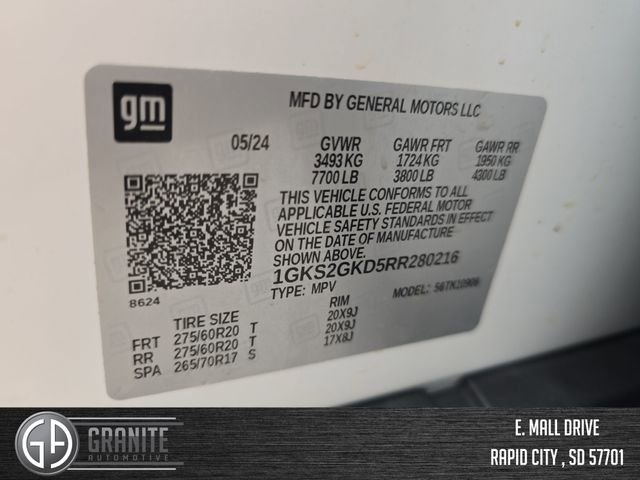 Used 2024 GMC Yukon XL SLT image 29