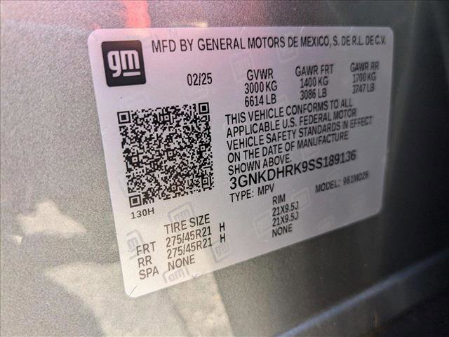 New 2025 Chevrolet Blazer EV RS image 17