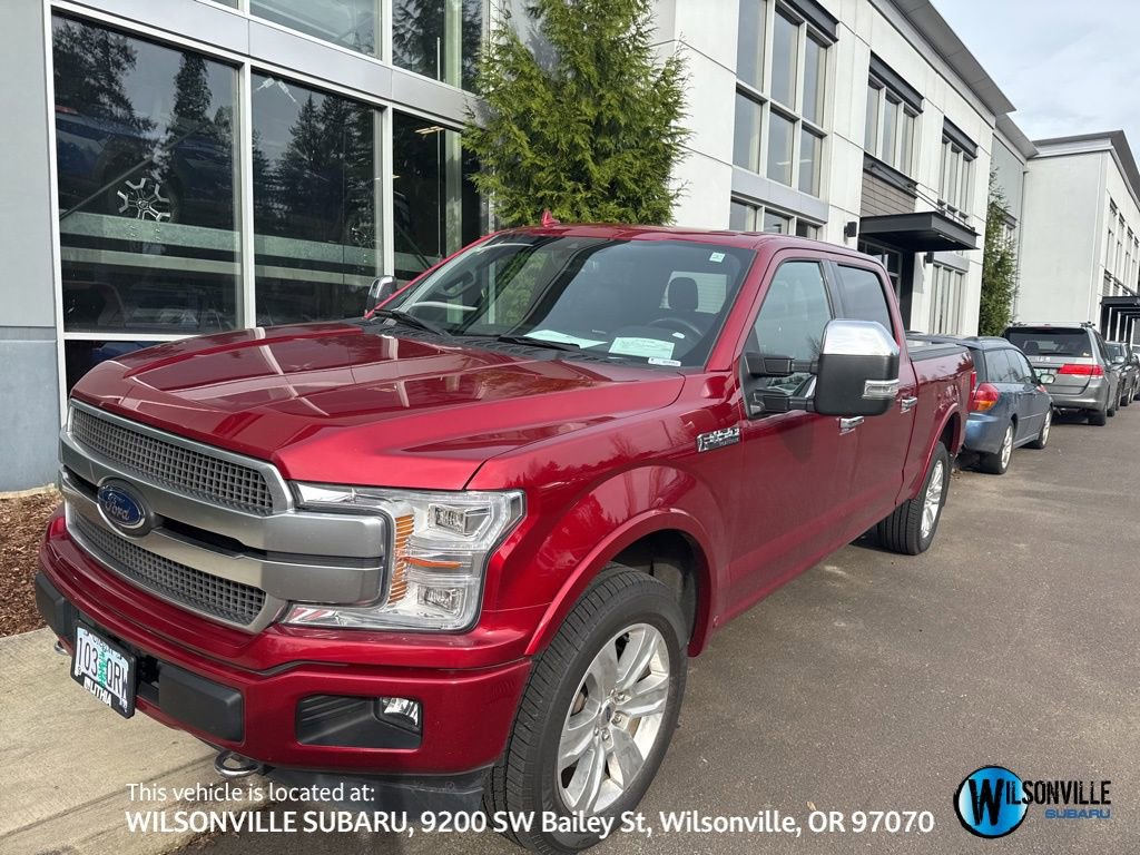 Used 2018 Ford F150 Platinum w/ Equipment Group 701A Luxury image 1