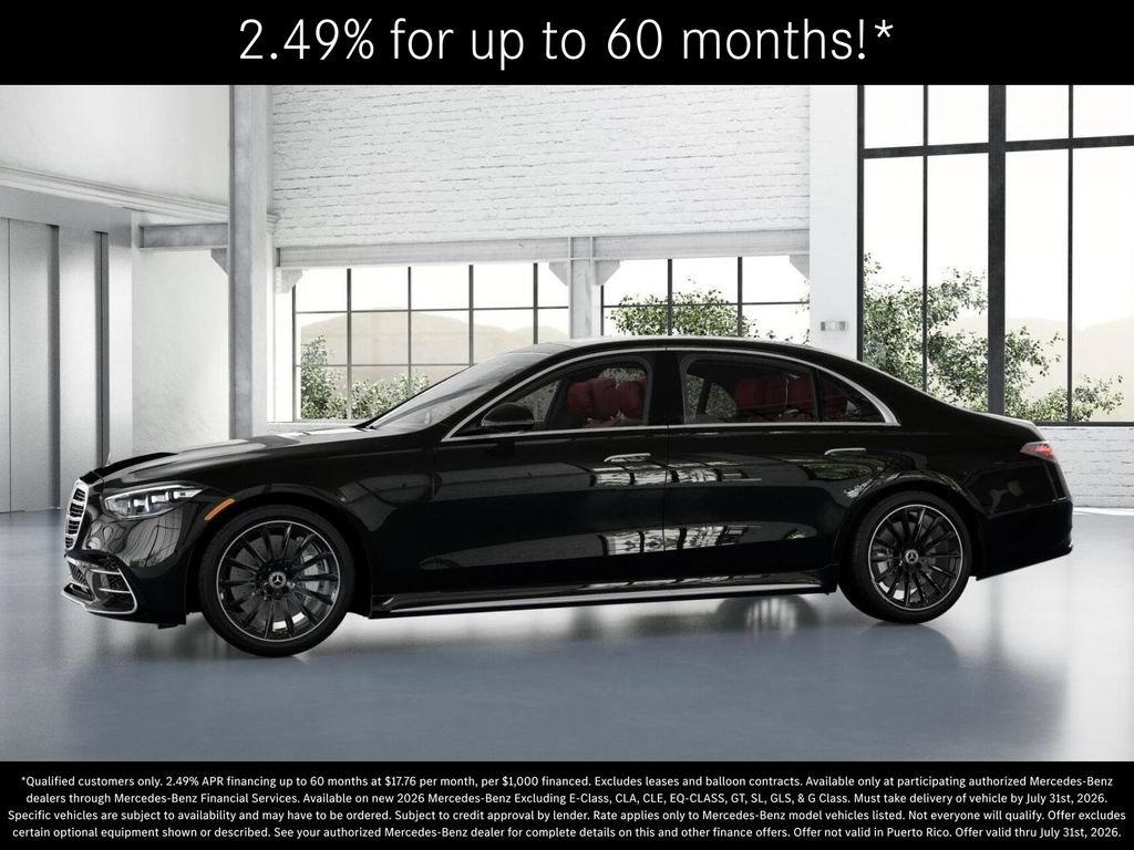 New 2026 Mercedes-Benz S 580 4MATIC Sedan image 36