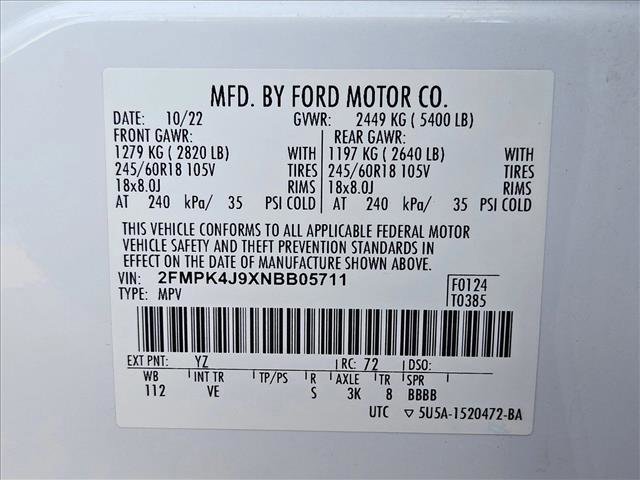 Used 2022 Ford Edge SEL image 22
