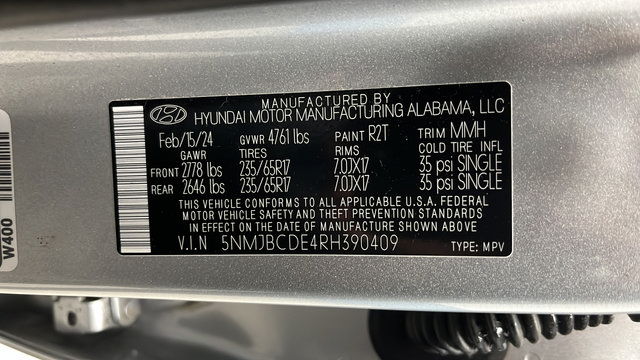 Used 2024 Hyundai Tucson SEL AWD/4WD image 26