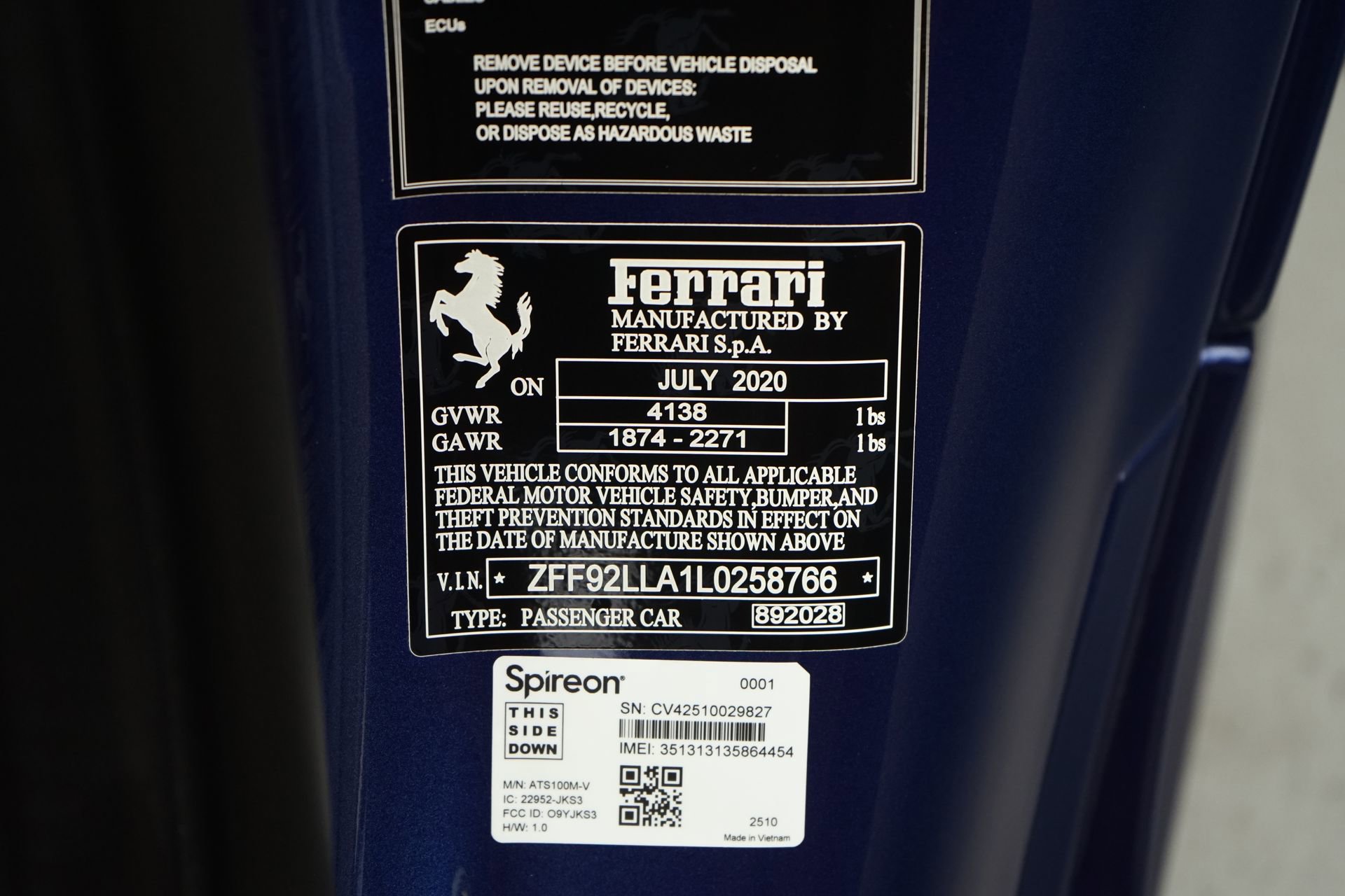 Used 2020 Ferrari F8 Tributo image 34