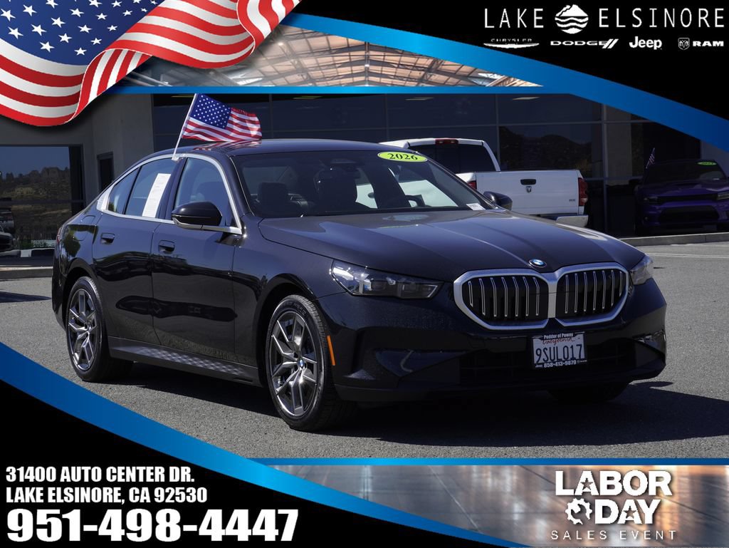 Used 2026 BMW 530i w/ Premium Package RWD 360° Tour