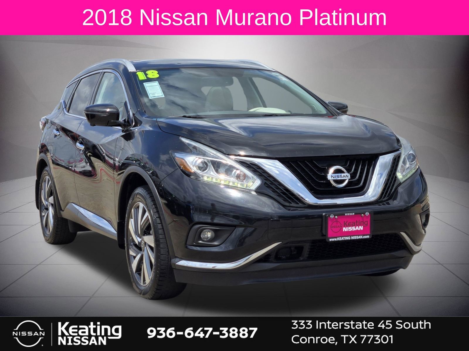 Used 2018 Nissan Murano Platinum w/ Cargo Package FWD image 1