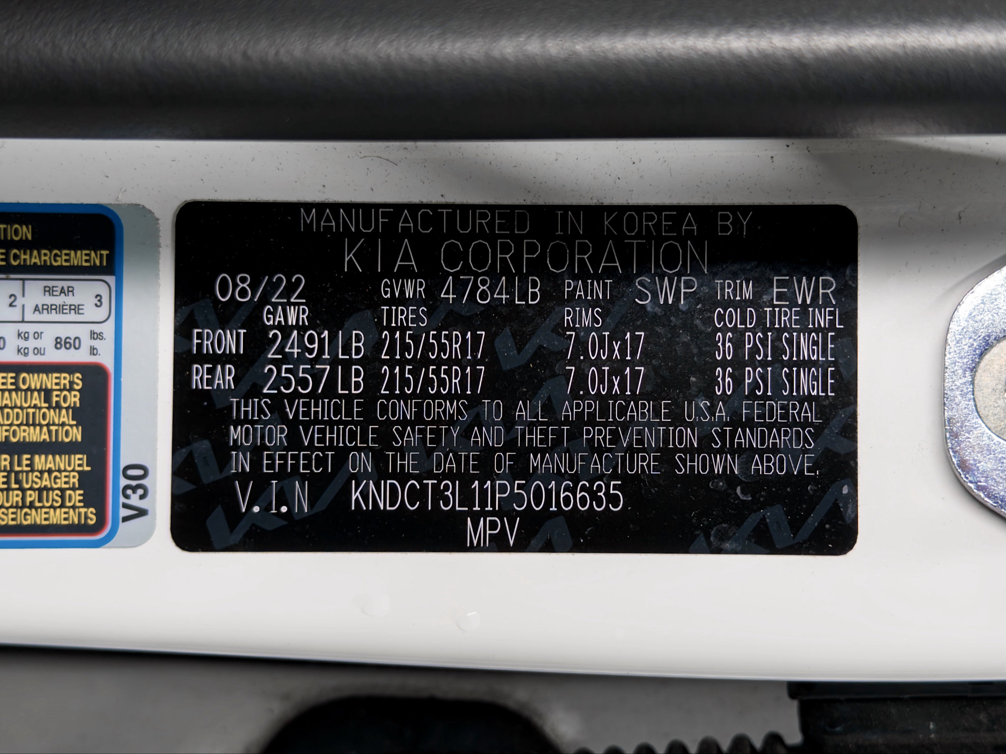 Used 2023 Kia Niro Wave w/ Wave Preserve Package FWD image 28