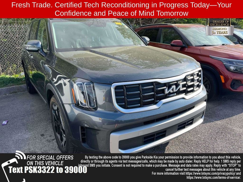 Used 2023 Kia Telluride S w/ S Sunroof Package image 1