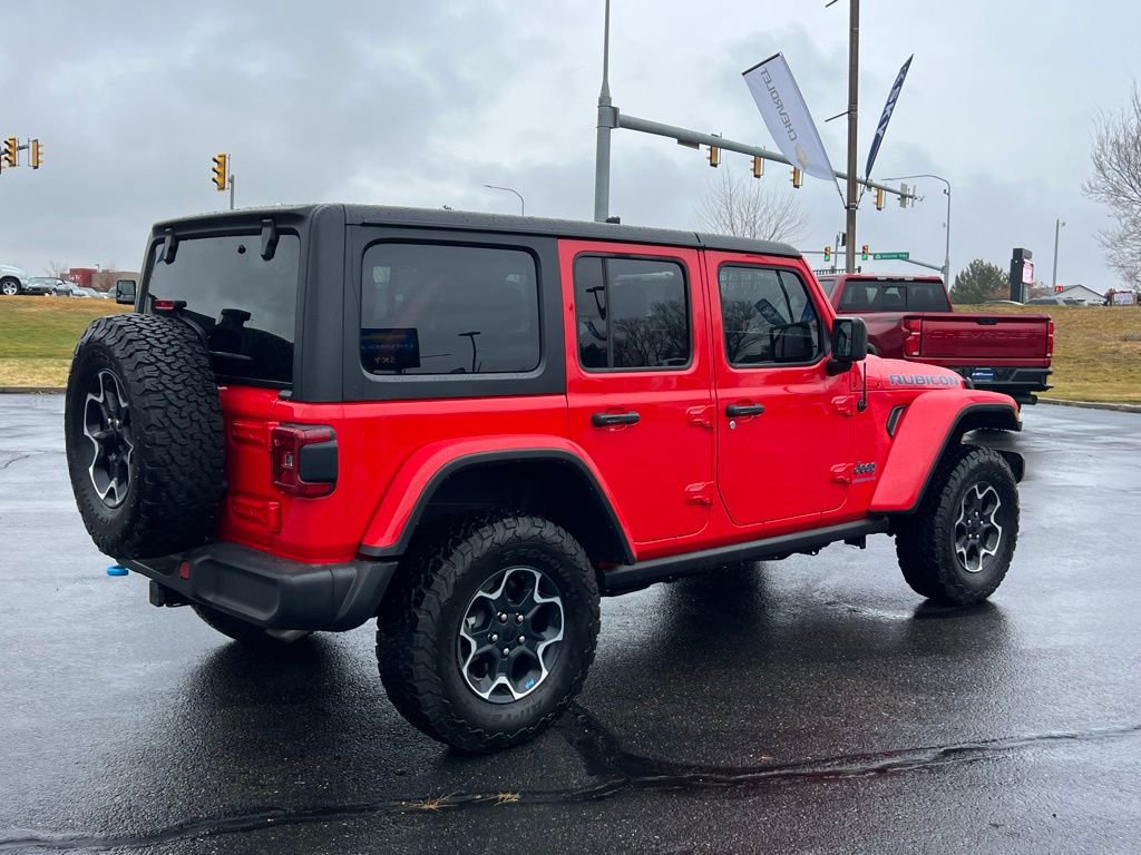 Used 2023 Jeep Wrangler Unlimited Rubicon 4xe w/ Cold Weather Group image 10