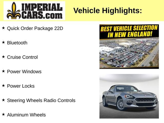 Used 2017 FIAT 124 Spider Classica RWD image 8