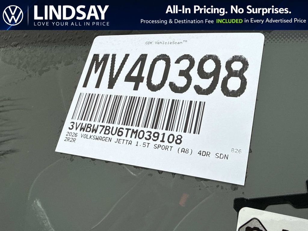 New 2026 Volkswagen Jetta Sport image 21