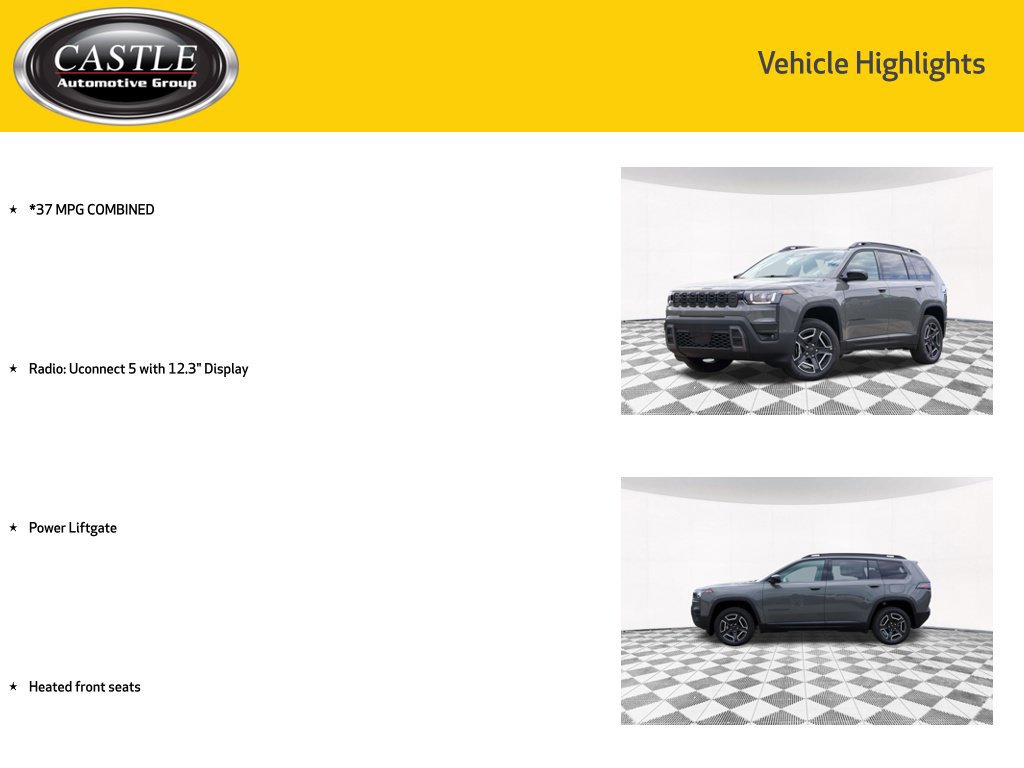 New 2026 Jeep Cherokee Laredo AWD/4WD image 3