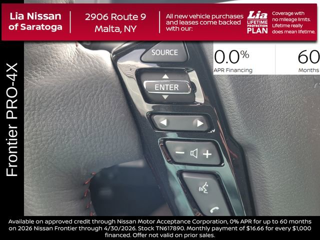 New 2026 Nissan Frontier PRO-4X w/ Pro-4x Convenience Package AWD/4WD image 19