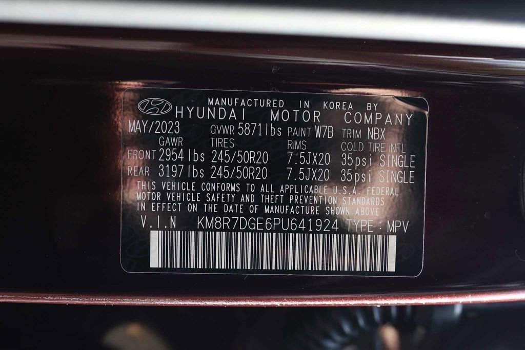 Used 2023 Hyundai Palisade Calligraphy image 30